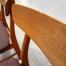 Load image into Gallery viewer, Set of Four Mosbøl Dining Chairs by Findahl Møbelfabrik