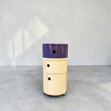Load image into Gallery viewer, Kartell Vintage Purple & Cream Componibili unit