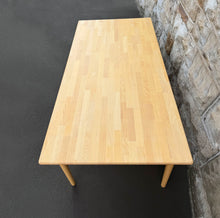 Load image into Gallery viewer, Solid beech dining table by Brødrene Andersen Denmark
