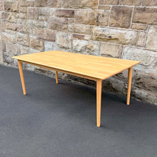 Load image into Gallery viewer, Solid beech dining table by Brødrene Andersen Denmark