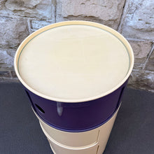Load image into Gallery viewer, Kartell Vintage Purple & Cream Componibili unit