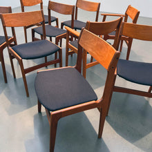 Load image into Gallery viewer, Set of 10 Erik Buch Dining Chairs, Denmark