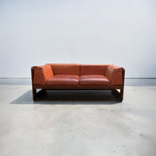 Load image into Gallery viewer, Giuseppe Raimondi for Stendig Leather Sofa, Italy 1970s