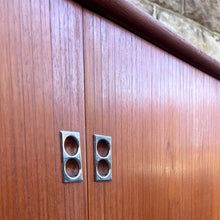 Load image into Gallery viewer, Vintage Teak Sideboard with Tambour Doors

