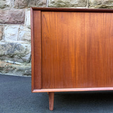 Load image into Gallery viewer, Vintage Teak Sideboard with Tambour Doors
