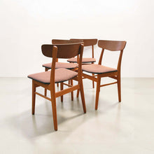 Load image into Gallery viewer, Set of Four Mosbøl Dining Chairs by Findahl Møbelfabrik
