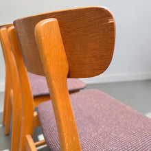 Load image into Gallery viewer, Set of Four Mosbøl Dining Chairs by Findahl Møbelfabrik
