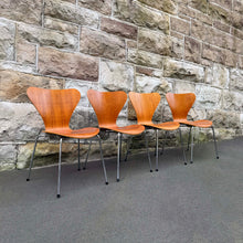 Load image into Gallery viewer, 4 x Fritz Hansen Series 7 Dining Chairs
