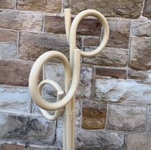 Load image into Gallery viewer, Poly cane towel rack/hat stand/coat rack
