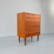 Load image into Gallery viewer, Teak Swedish Chest of Drawers
