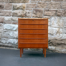 Load image into Gallery viewer, Teak Swedish Chest of Drawers
