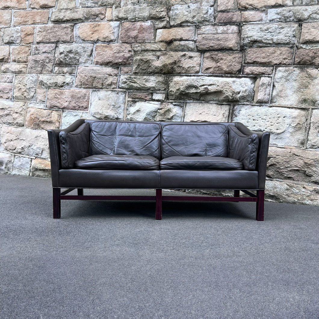 Danish Sofa in Leather for Grant Møbler