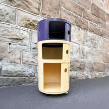 Load image into Gallery viewer, Kartell Vintage Purple &amp; Cream Componibili unit
