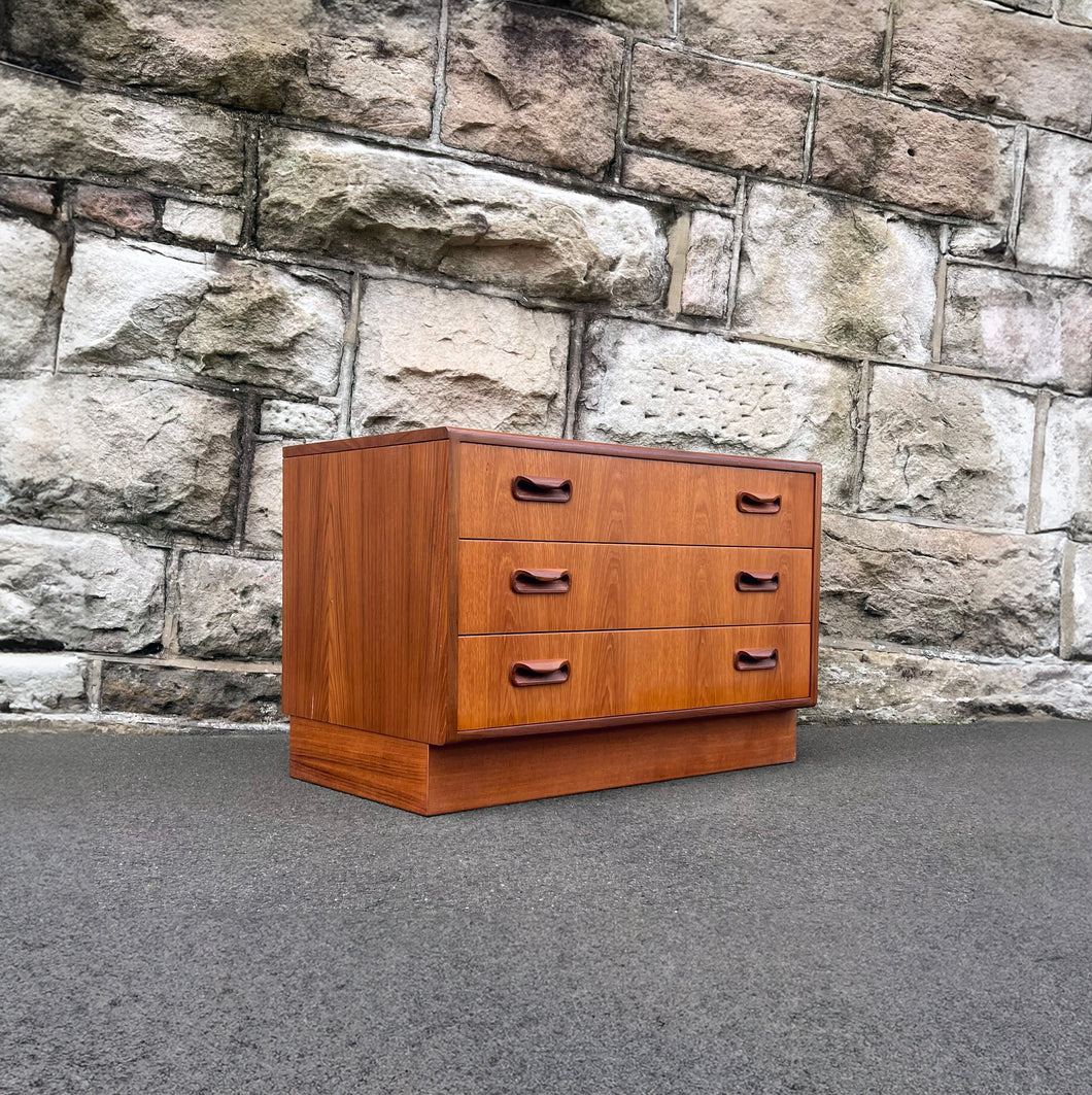 G Plan Low Chest of Drawers