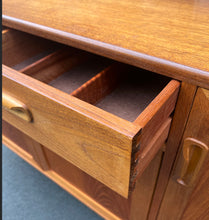 Load image into Gallery viewer, G Plan sideboard in teak 1960s Vintage Credenza Mid Century Afrormosia
