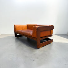 Load image into Gallery viewer, Giuseppe Raimondi for Stendig Leather Sofa, Italy 1970s
