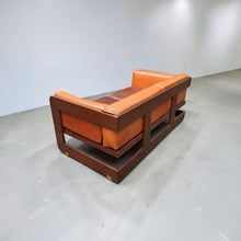 Load image into Gallery viewer, Giuseppe Raimondi for Stendig Leather Sofa, Italy 1970s
