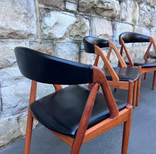 Load image into Gallery viewer, 4 x Kai Kristiansen Model 31 Danish Dining Chairs for Schou Andersen
