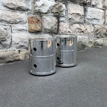Load image into Gallery viewer, 2 x Kartell Bedside Tables Castelli Componibili Storage Units
