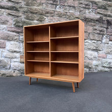 Load image into Gallery viewer, Danish Bookshelf in Solid Oak
