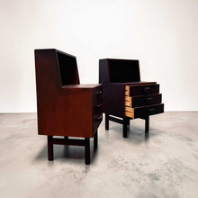 Load image into Gallery viewer, Pair of Danish Rosewood Bedside Tables
