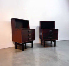Load image into Gallery viewer, Pair of Danish Rosewood Bedside Tables
