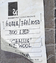 Load image into Gallery viewer, Robyn Cosgrove 'Challis' Rug in NZ Wool 350cm x 300cm
