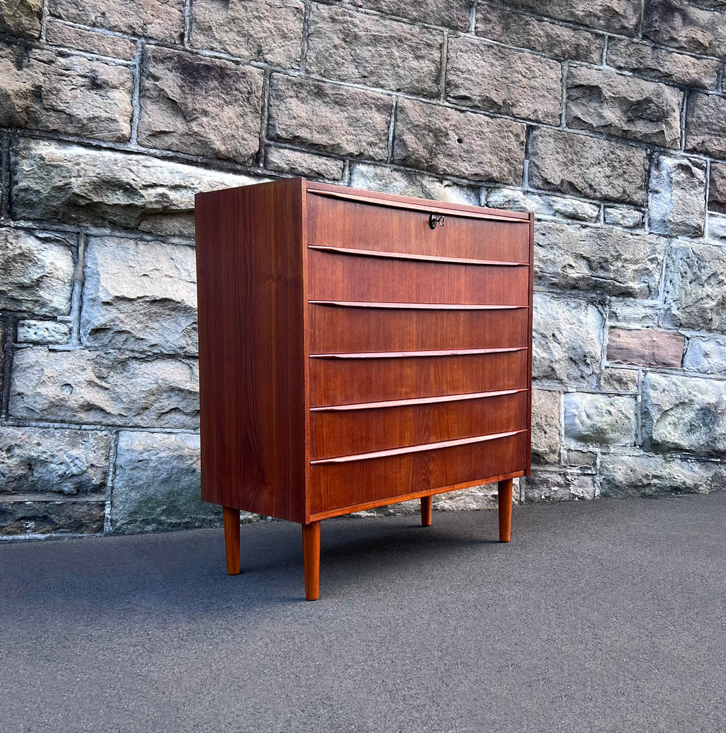 Danish Teak Mid-Century Chest of Drawers from Nordic Shop