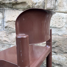 Load image into Gallery viewer, Brown plastic chairs by Eero Aarnio for UPO

