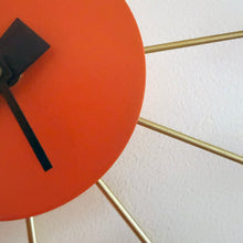 Load image into Gallery viewer, Ball Clock by George Nelson for Vitra — Orange
