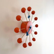 Load image into Gallery viewer, Ball Clock by George Nelson for Vitra — Orange
