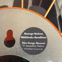 Load image into Gallery viewer, Ball Clock by George Nelson for Vitra — Orange
