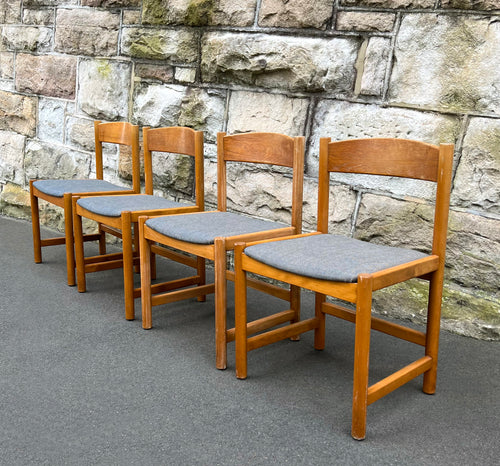 Set of 4 Danish Teak Dining Chairs from Nordic Shop